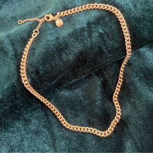J Crew Gold Chain Necklace
